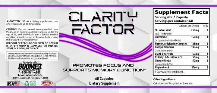 Clarity Factor.
