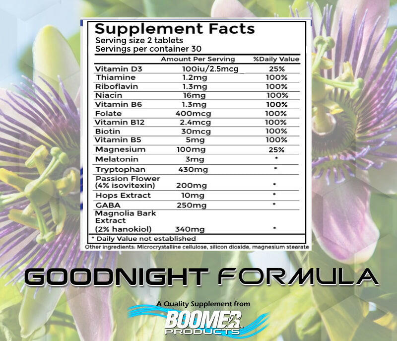 Good Night Formula.