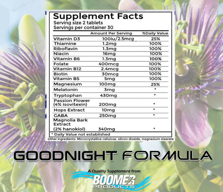 Good Night Formula.