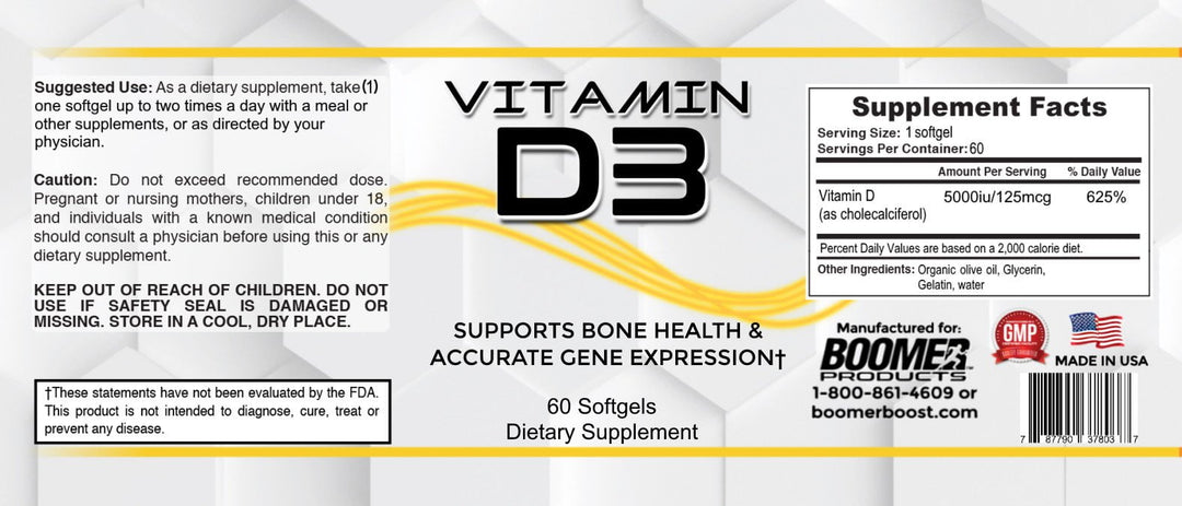 Vitamin D3 - Boomers Forever Young