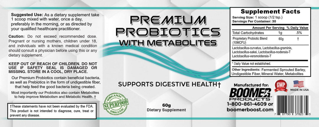 Probiotics.