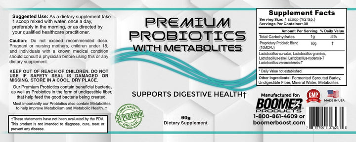 Probiotics.
