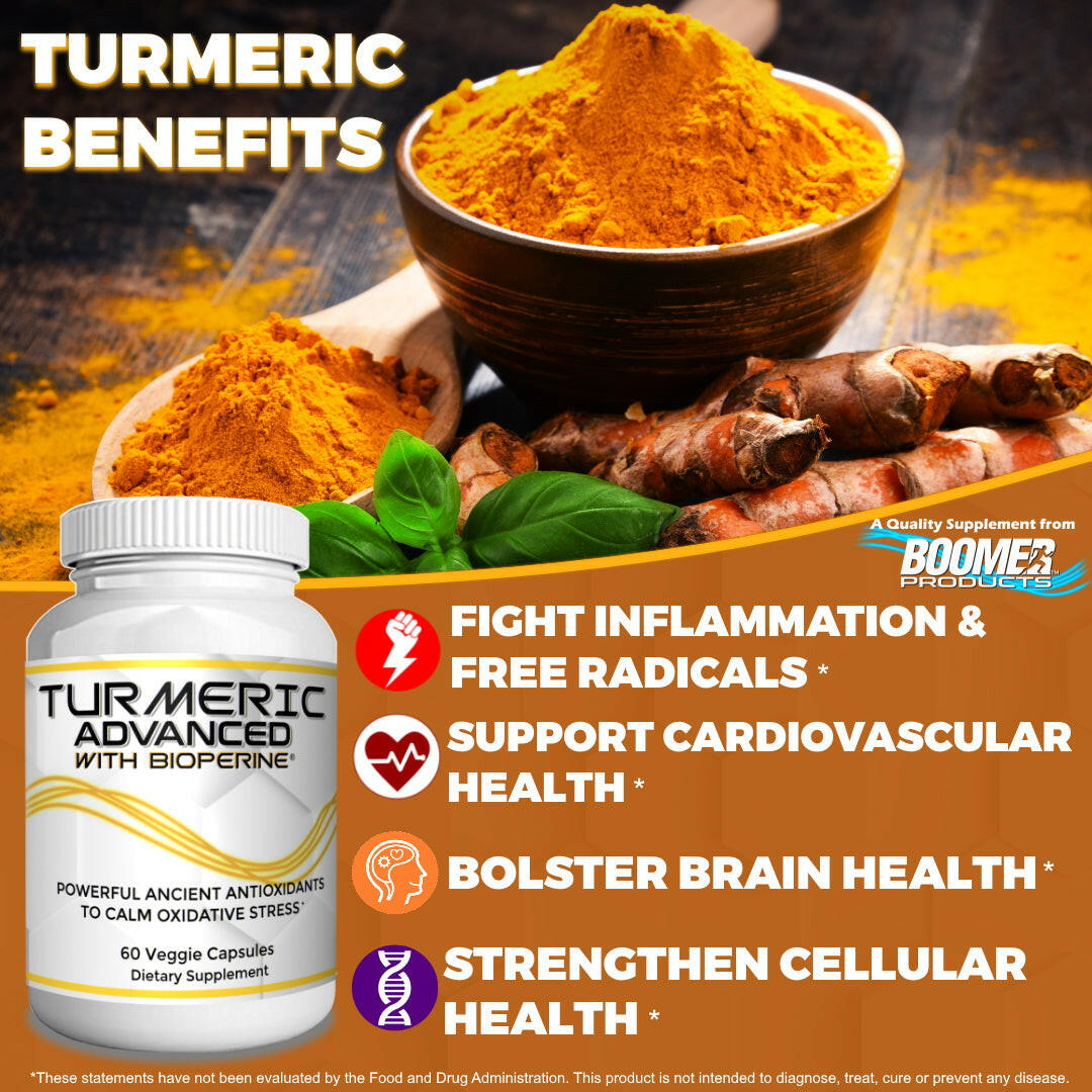 Turmeric Advanced with Bioperine.