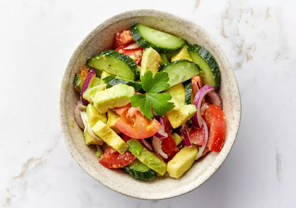 Avocado Tomato Salad.