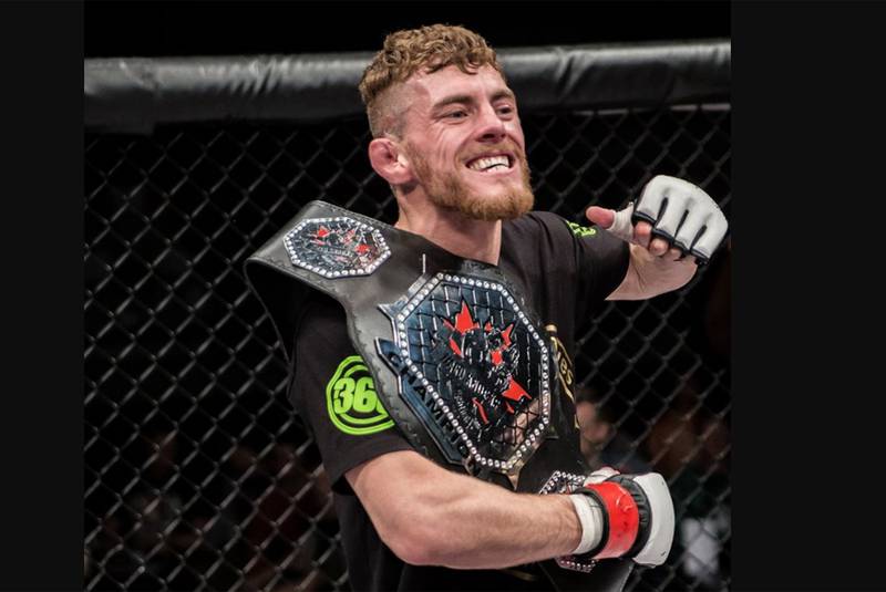 Gladiator Barley sponsors MMA Fighter Jesse Arnett as he gets ready to battle for UAE Warriors featherweight crown.