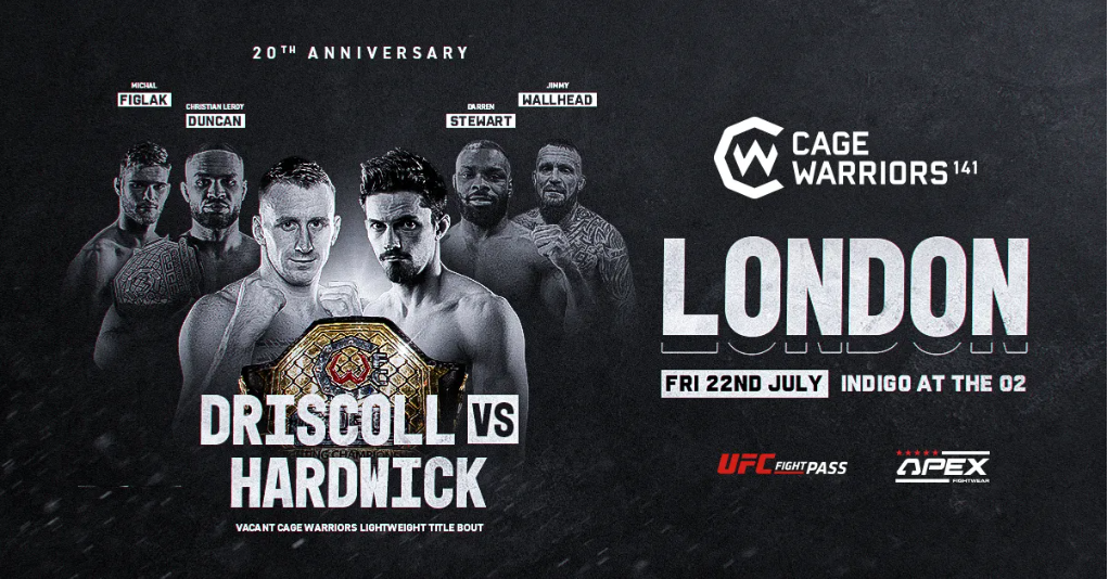 Gladiator Barley sponsors MMA Fighter, Kyle Driscoll, as he trains for the Cage Warriors Lightweight Title Fight in London.