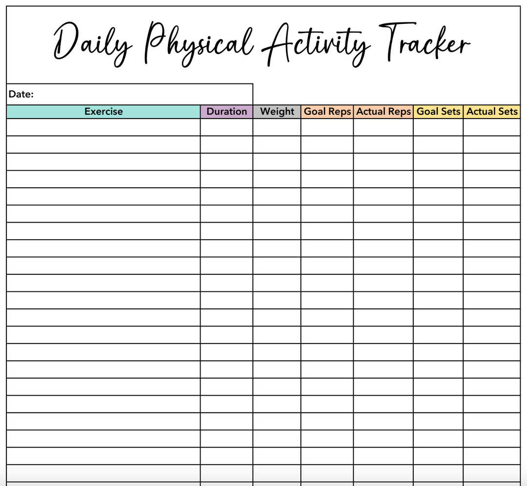 Daily Activity Tracker