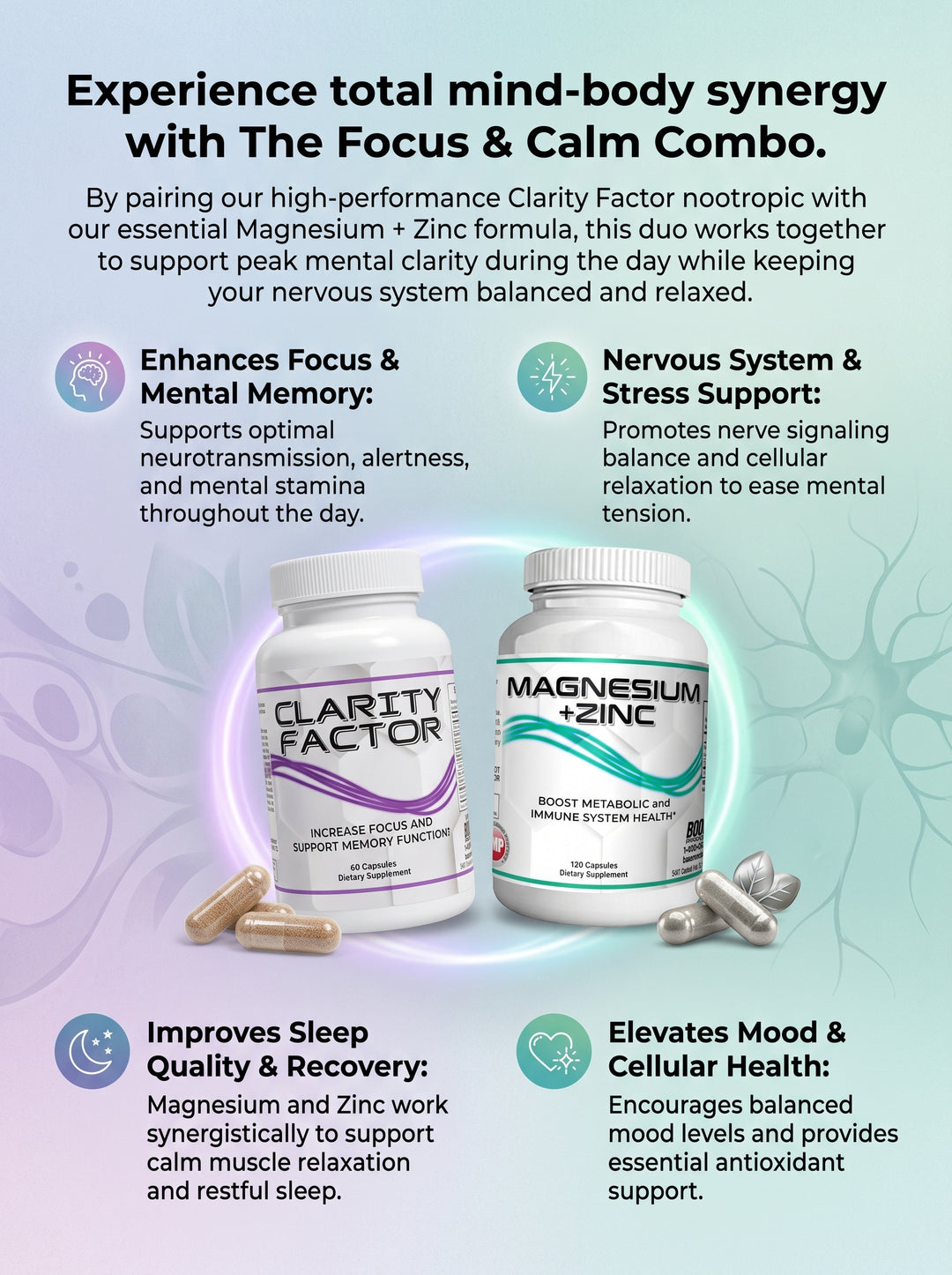 The Focus &amp; Calm Combo
