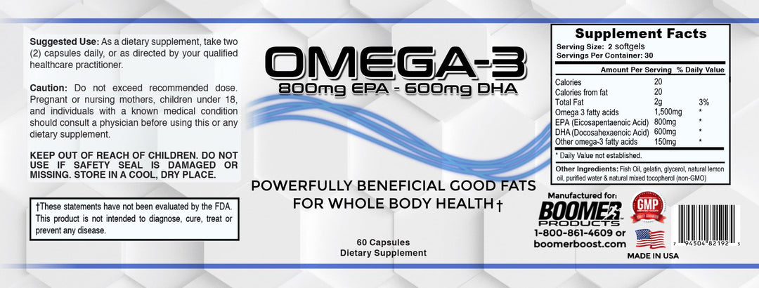 Omega-3 - Boomers Forever Young