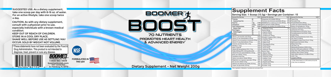 Boomer Boost Trial Size